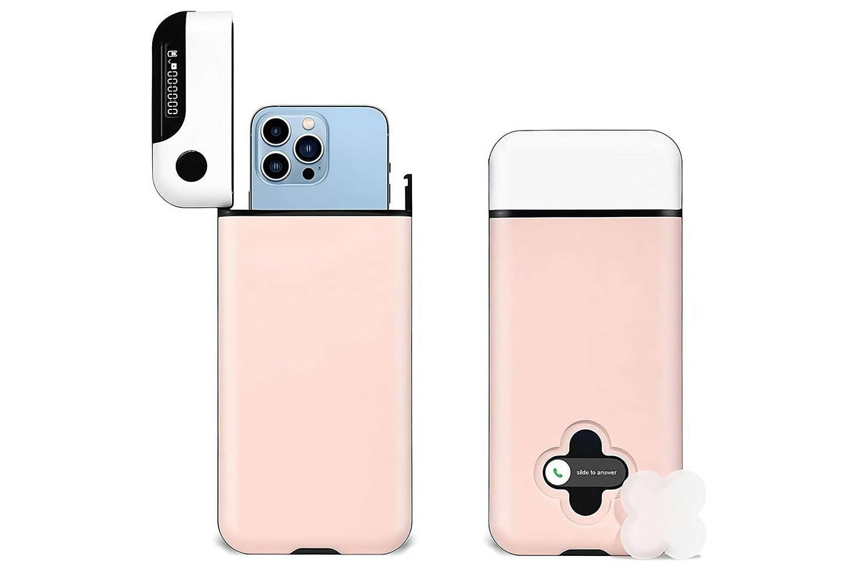 Self-Discipline Timer Lock Box for Smartphones - Pink
