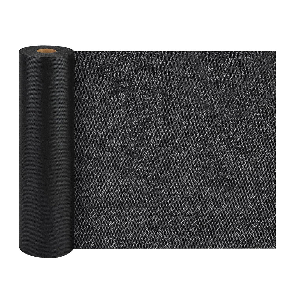 Fusible Interfacing Roll 30 cm by 27.5 m Iron-On for Sewing and Crafts - Black