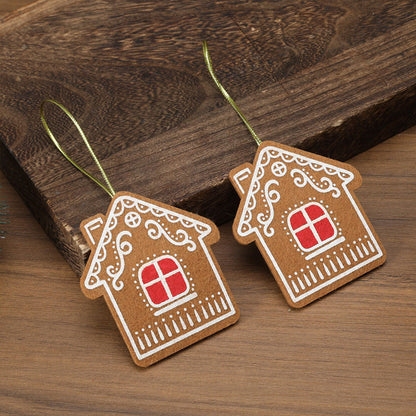 6Pcs Set Christmas Tree Hanging Pendant Xmas Decor Ornaments Style 2