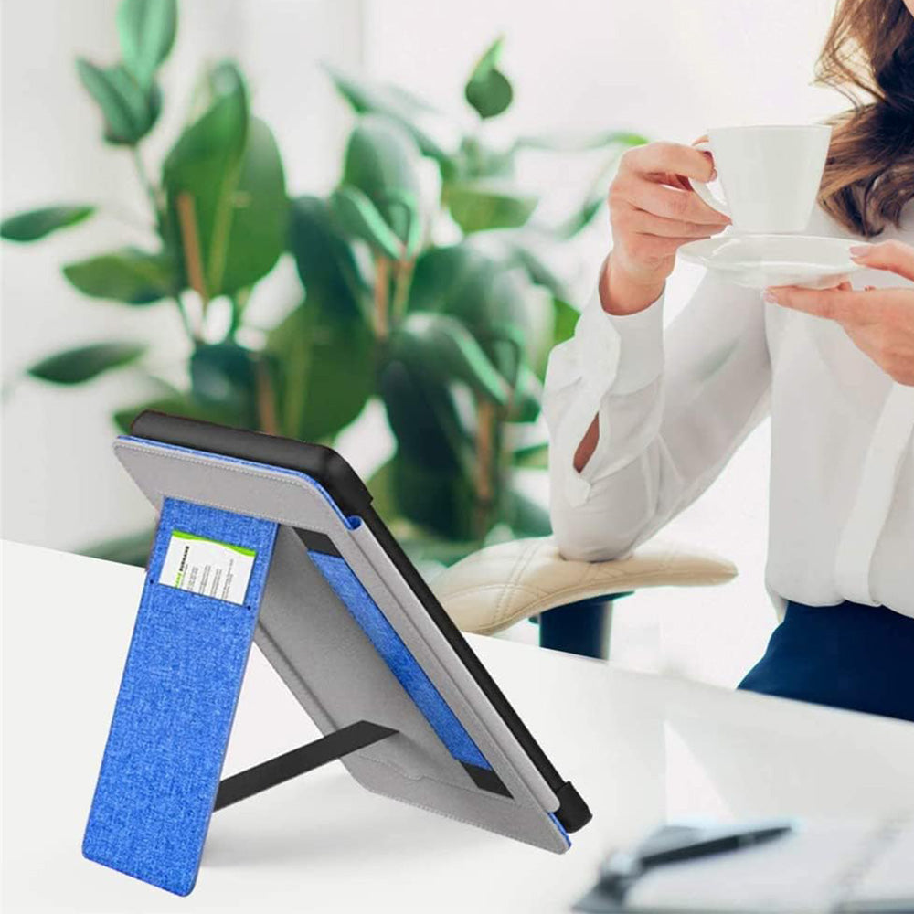 Protective Case with Stand for Kindle Paperwhite 12th Gen 2024 7 Inch-Dark Blue