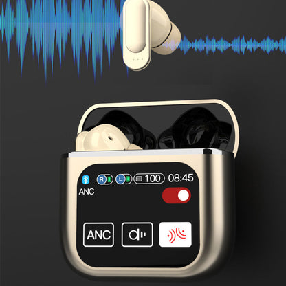 Wireless Bluetooth Headphones Touch Control Stereo Earbuds Headset Gold