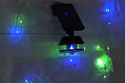 Motion Sensing Solar Wall Light with String Light