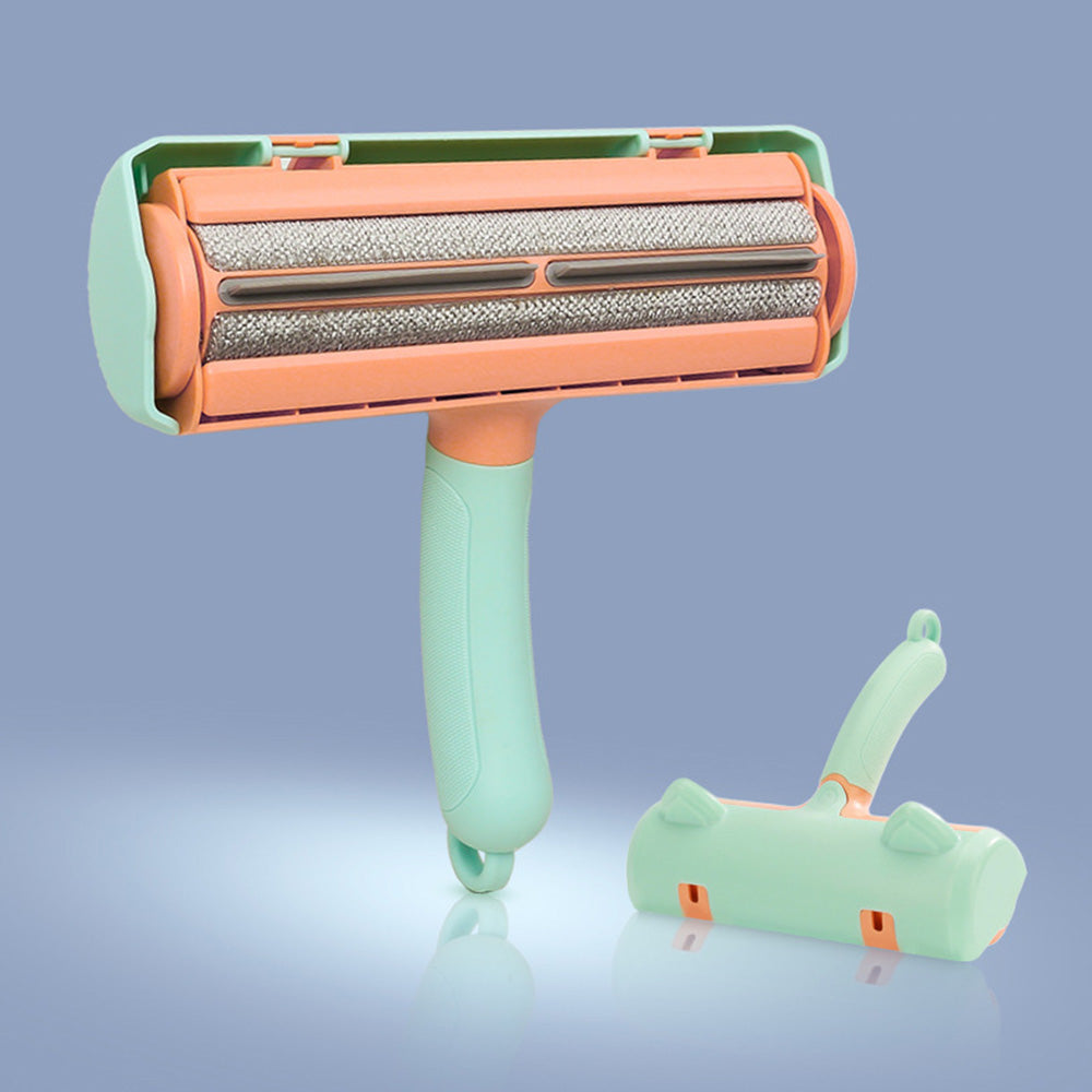 Reusable Pet Hair Remover Roller ââ‚?For Dog & Cat Fur on Furniture & Clothes Green