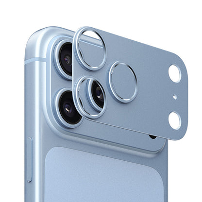 Phone Lens Base Protector Metal Camera Plate Cover for iPhone 18 Pro Max Blue