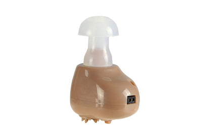 2Pcs  Mini Digital Rechargeable Hearing Aids In Ear Enhancer Sound Voice Amplifier