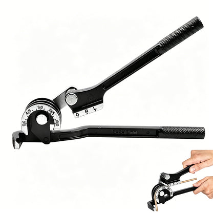 3 in 1 Tube Bender 180 Degree Brake Line Bender for 6 8 10mm Pipe-Black