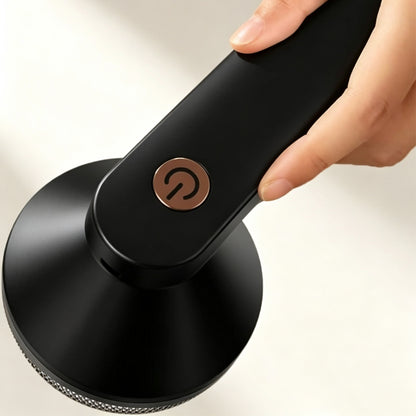 Rechargeable Electric Fabric Shaver and Clothing Fuzz Remover - Black
