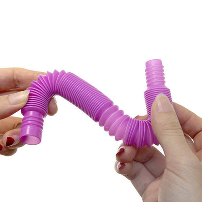 8Pcs Pop Tubes Creative Sensory Toys Multiple Ways to Play for 3+ Years Old
