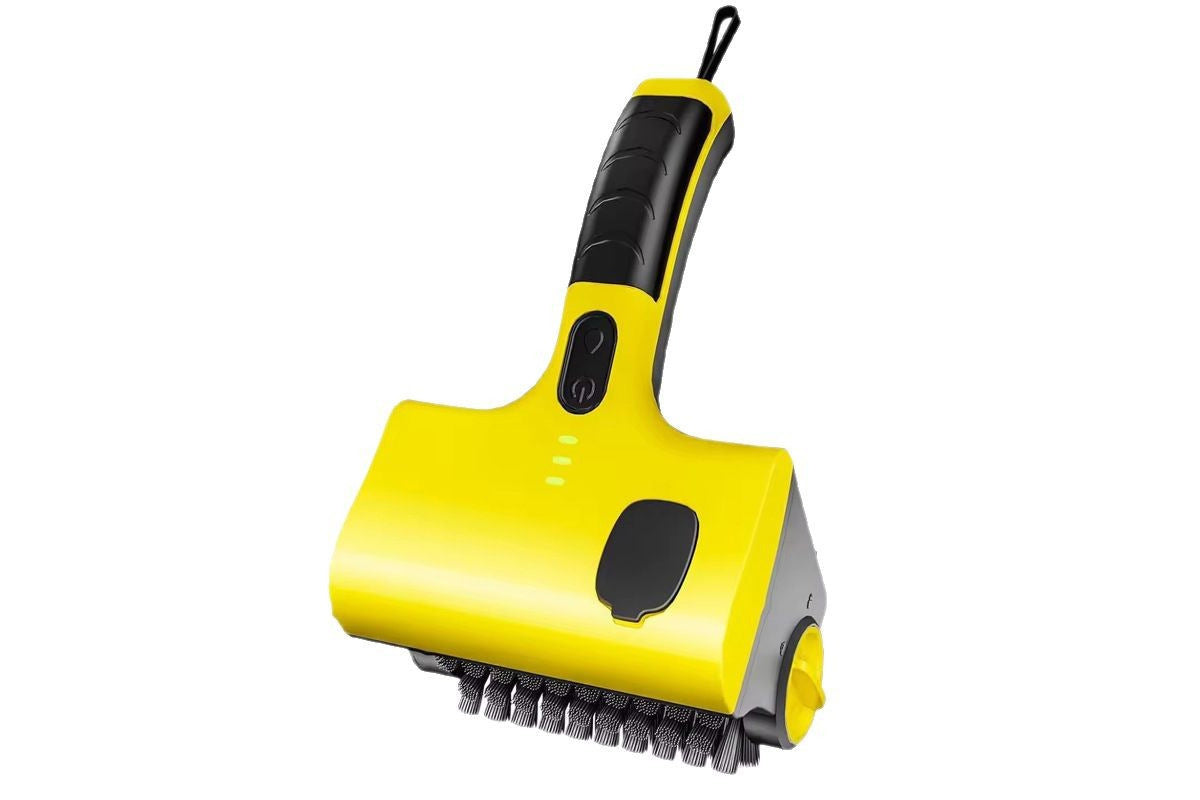 Electric Grill Cleaning Scrub Brush with Steel Brush and PP Brush for BBQ