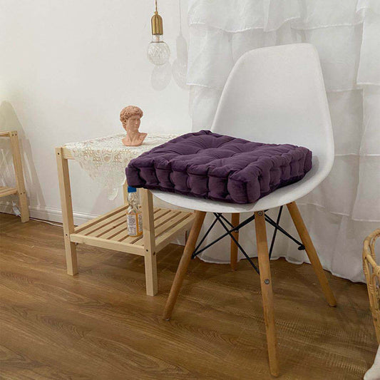 Square Thicken Chair Cushion Comfort Seat Cushion Chair Pad Purple