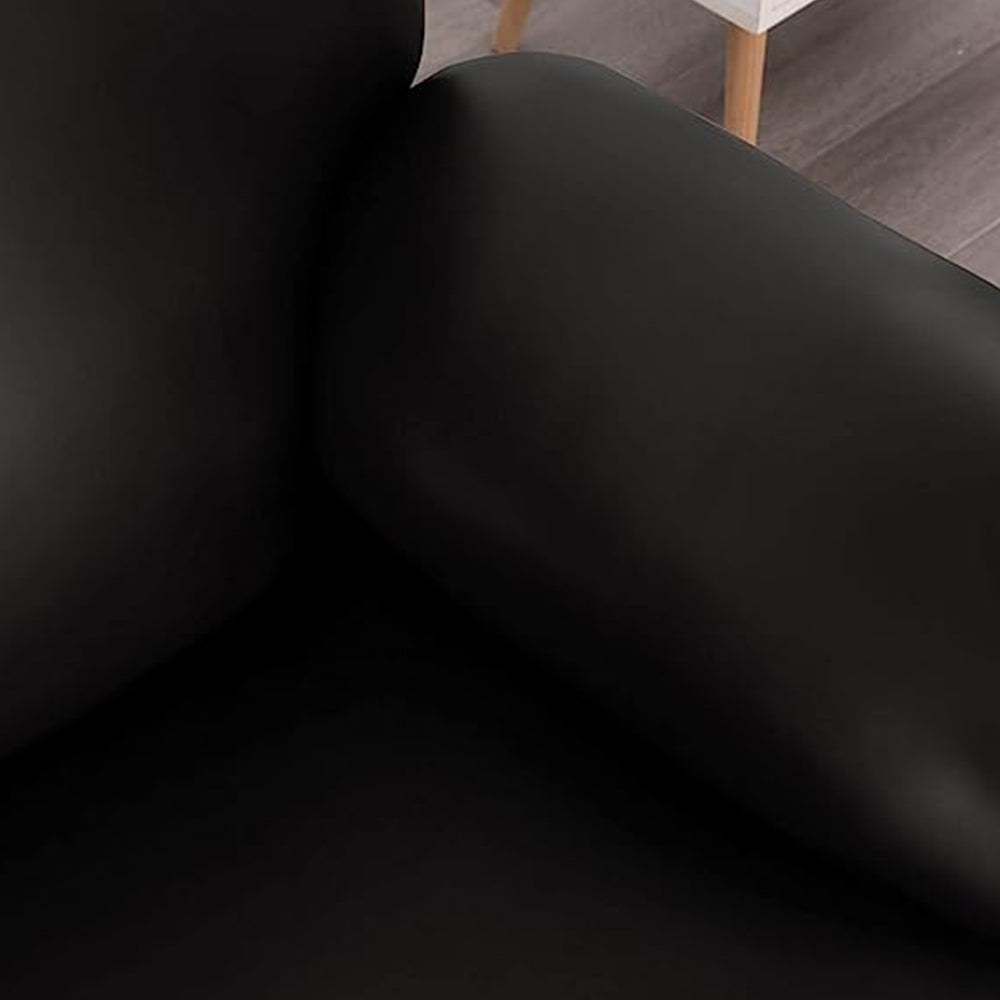 Water-Resistant Recliner Sofa Covers Soft Sofa Couch Slipcover Protector Black