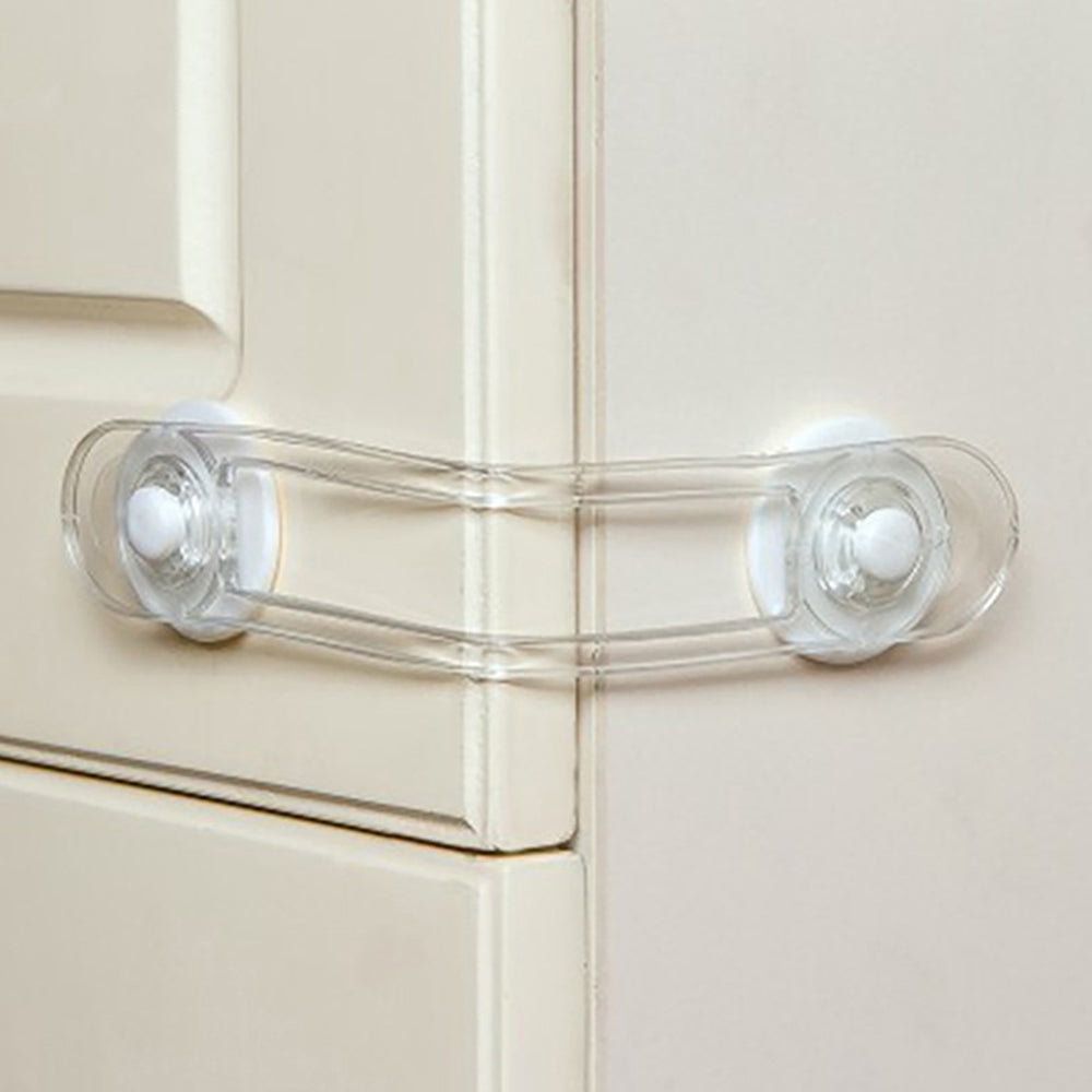 8Pcs Baby Proofing Security Lock Self-Adhesive Cabinet Door Security Locks