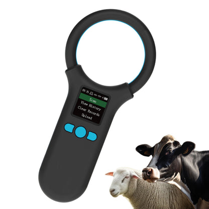 Pet Chip Reader 134.2KHz/125KHz Dog & Animal ID Tag Scanner Black