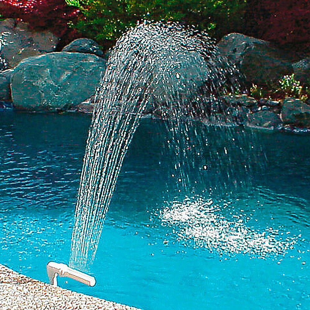 Swimming Pool Waterfall Fountain Above Ground Pool Sprinkle Accessories Single Fountain Head Style