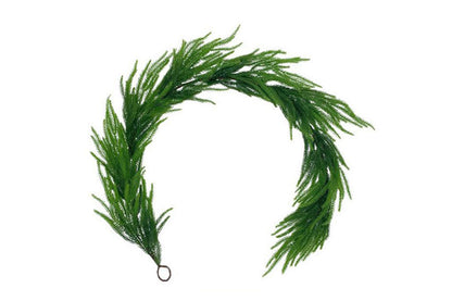 Christmas Norfolk Pine Garland Greenery Garland For Home Decor Fireplace