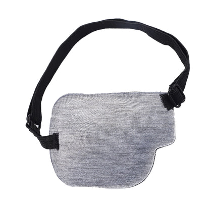 3D Single Eye Cover Adjustable Amblyopia Eye Masks Vision Care Blindfold Eye Patch -Grey
