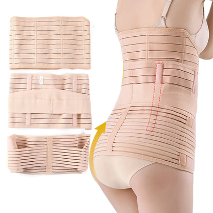 3 in 1 Postpartum Belly Band Waist Shapewear - Cuticolor