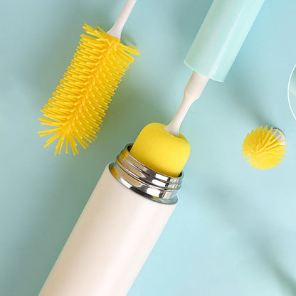 3-in-1 Handheld Electric Spin Cleaning Brush Cordless Multifunctional Scrubber for Bottles Pacifiers