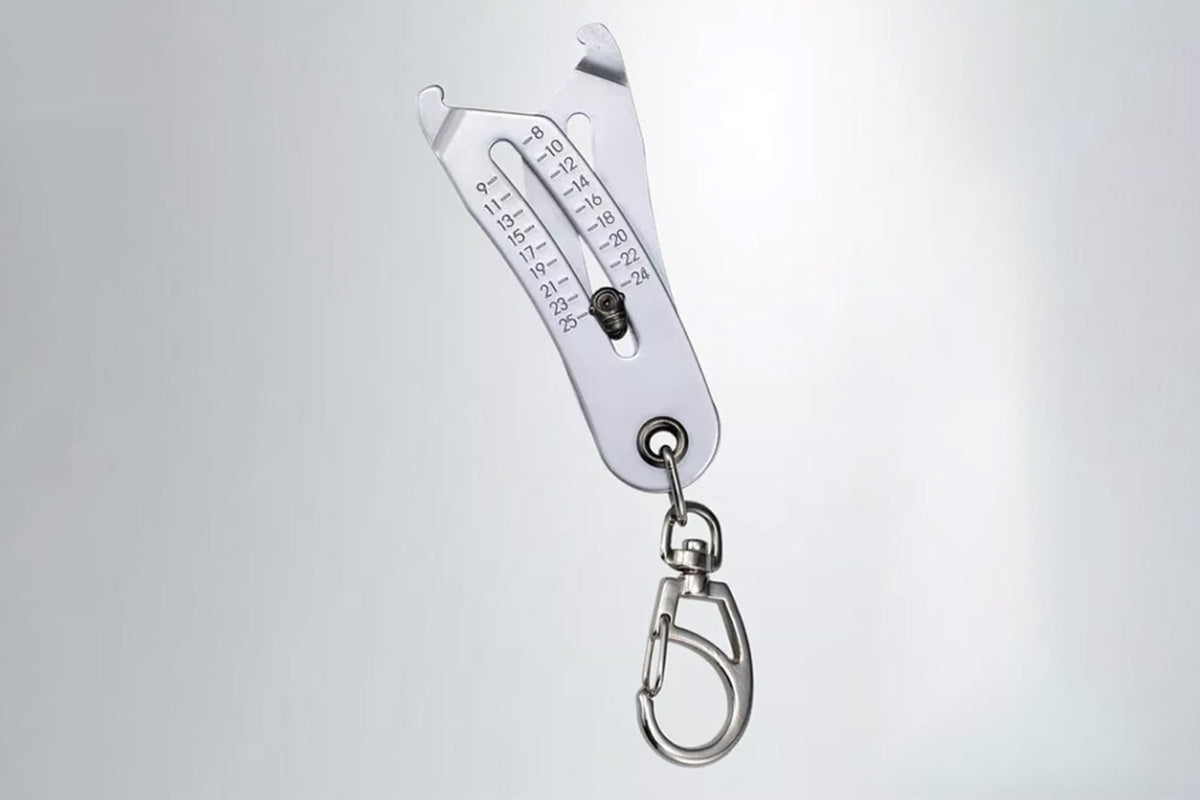 Portable Precise Thread Size Checker Keychain Thread Size Verification Tool