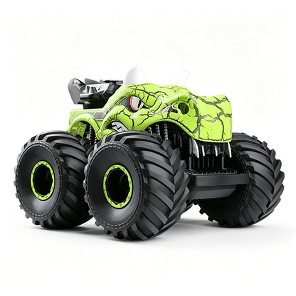 2.4G Remote Control Dinosaur Spray Off Road Truck - Green