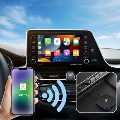 Wireless CarPlay Adapter for Apple CarPlay Type-C USB-A Adapter Dongle