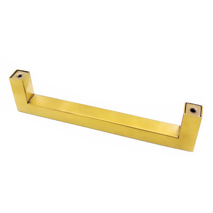 4 Pieces 12mm Square Stainless Steel Kitchen Cabinet - Gold