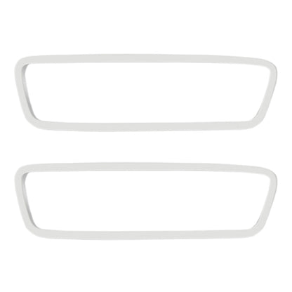 2PCS Silicone Rearview Mirror Edge Protector for Tesla Model 3/Y White
