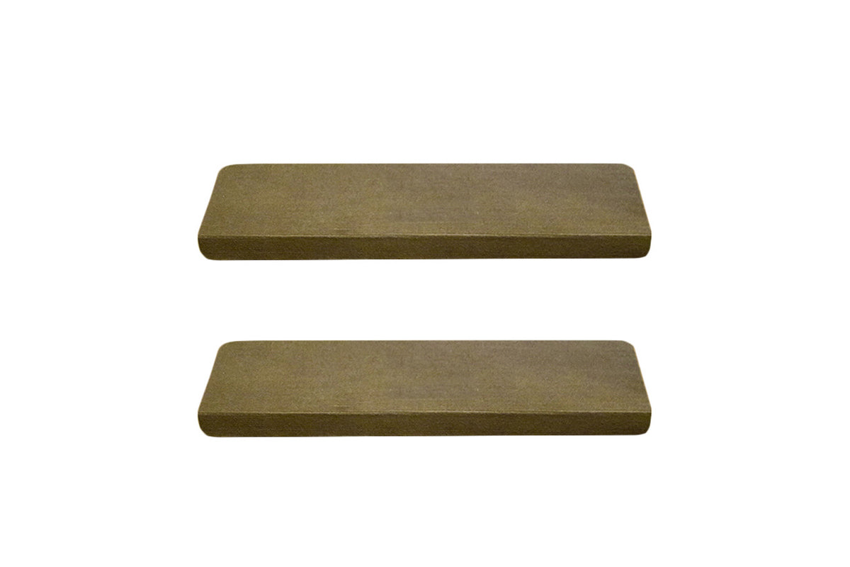 2Pcs Stairs Tread Mat Self-adhesive Cling Non Slip Wear-Resistant Carpet Mat-Coffee