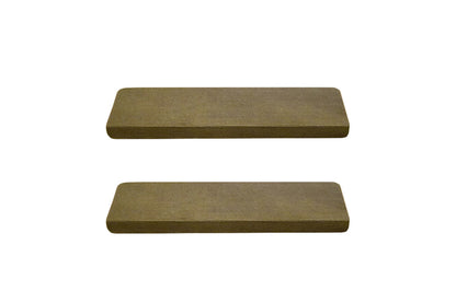 2Pcs Stairs Tread Mat Self-adhesive Cling Non Slip Wear-Resistant Carpet Mat-Coffee