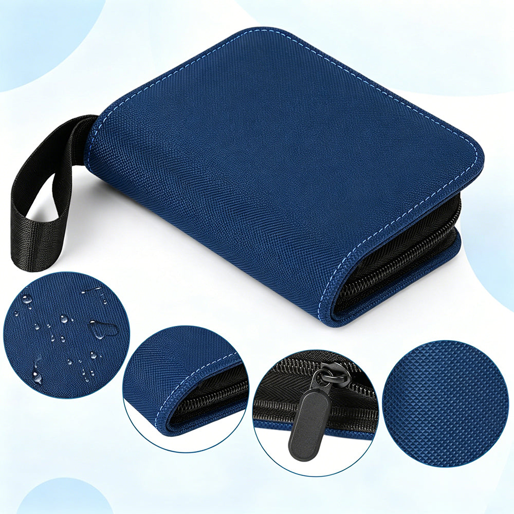 40 Pockets Card Album with 20 Pages-Blue