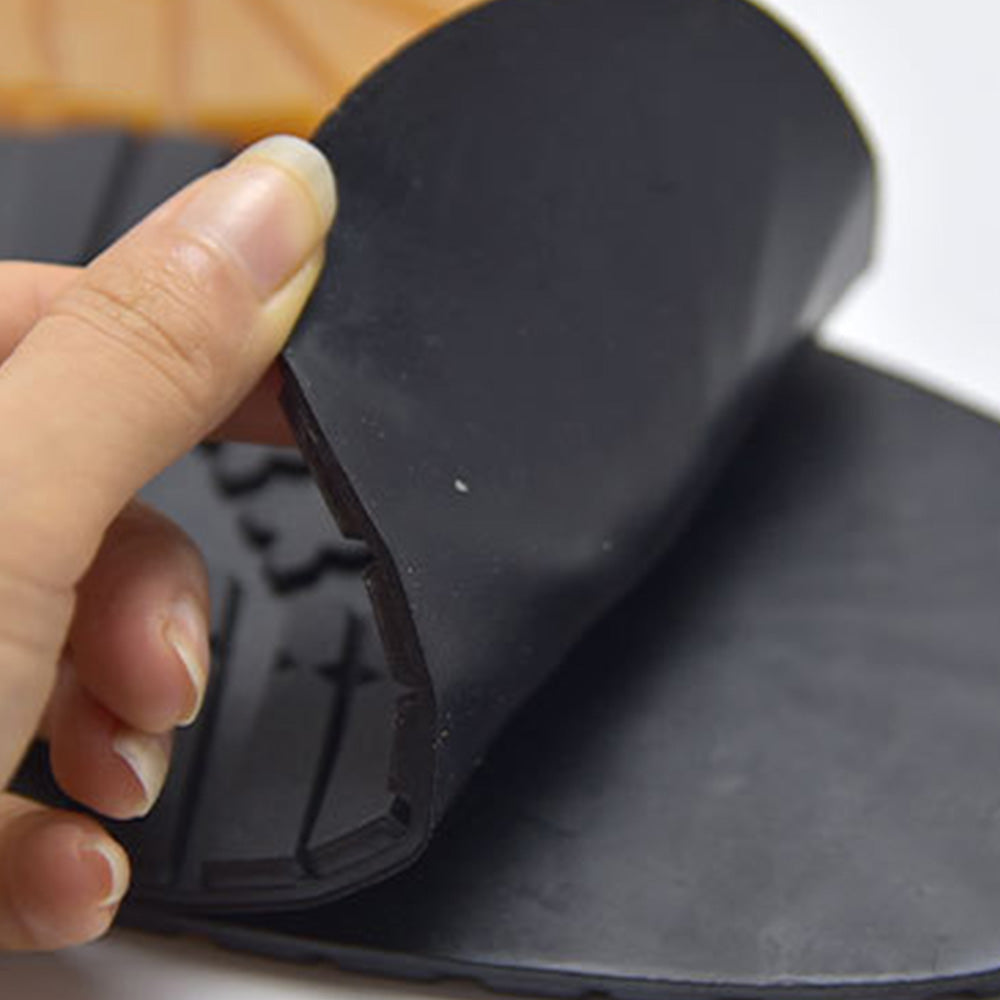 Black Shoe Sole Repair Pads for Mens Shoes and Boots - Forefoot