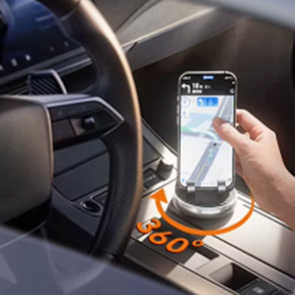 360-Degree Adjustable Car Phone Holder Dashboard Smartphone Mount