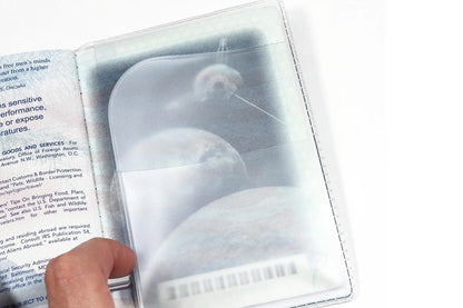 5 Piece Clear Passport Cover Protector Case