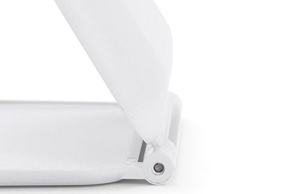 Touch Screen Makeup Mirror USB Rechargeable Cosmetic Mirror Portable Make Up Mirrors LED Mirror-White