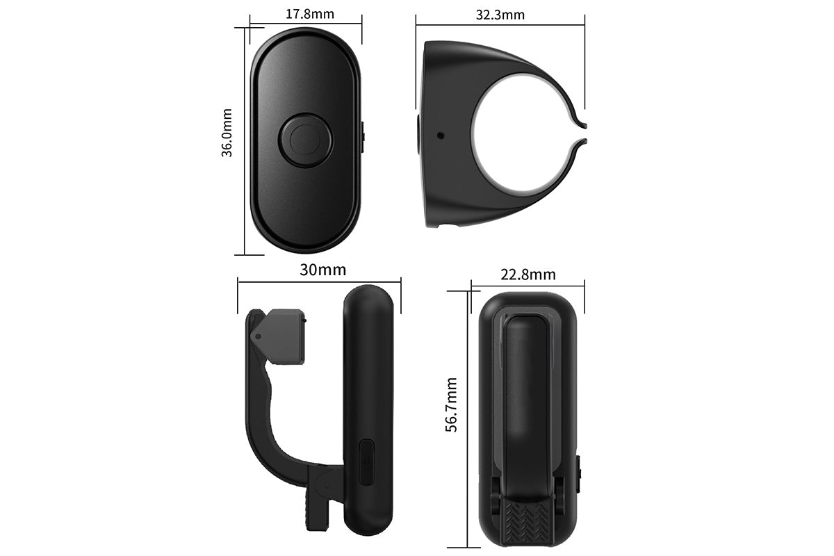 Portable Hands-Free Kindle Page Turner Remote Control