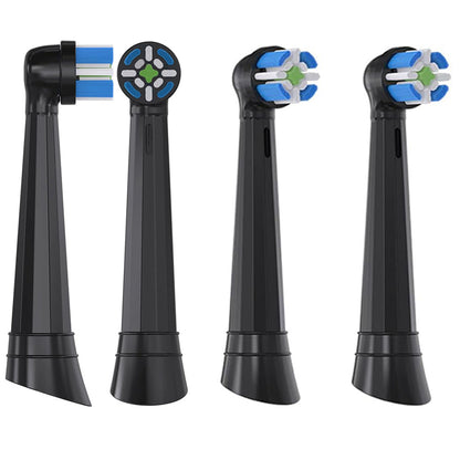 4Pcs Replacement Toothbrush Heads Compatible with OralB io Series-Black