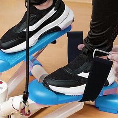 6 Pcs Adjustable Ellipse Pedal Straps for Leg Exerciser Machine Fitness Home Sports Accessories