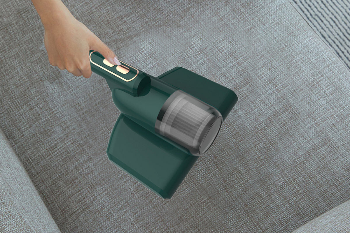 Handheld Vacuum Cleaner Dust Mite Removal UV Bed Vacuum-Grenn