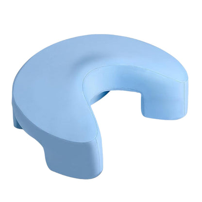 Ergonomic Side Sleeper Pillow with Arm Hole ¨C Neck and Shoulder Support Sky Blue