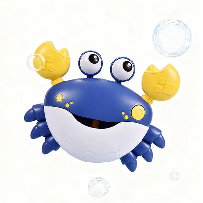 Crab Bubble Machine Bath Toy ¨C With Music for Kids and Toddlers Bath Time Fun Blue
