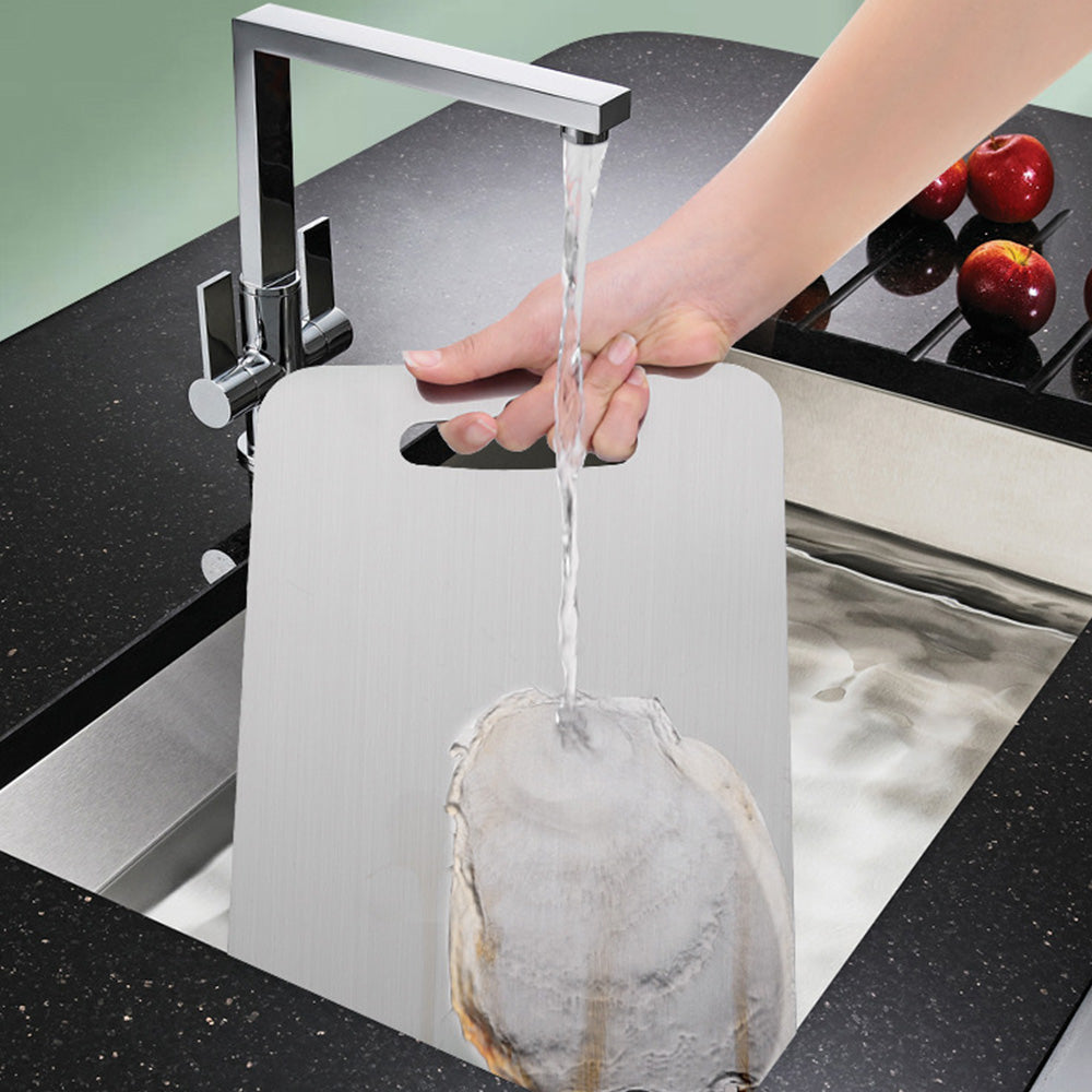 Pure Titanium Kitchen Cutting Board for Meat Fruit & Vegetables