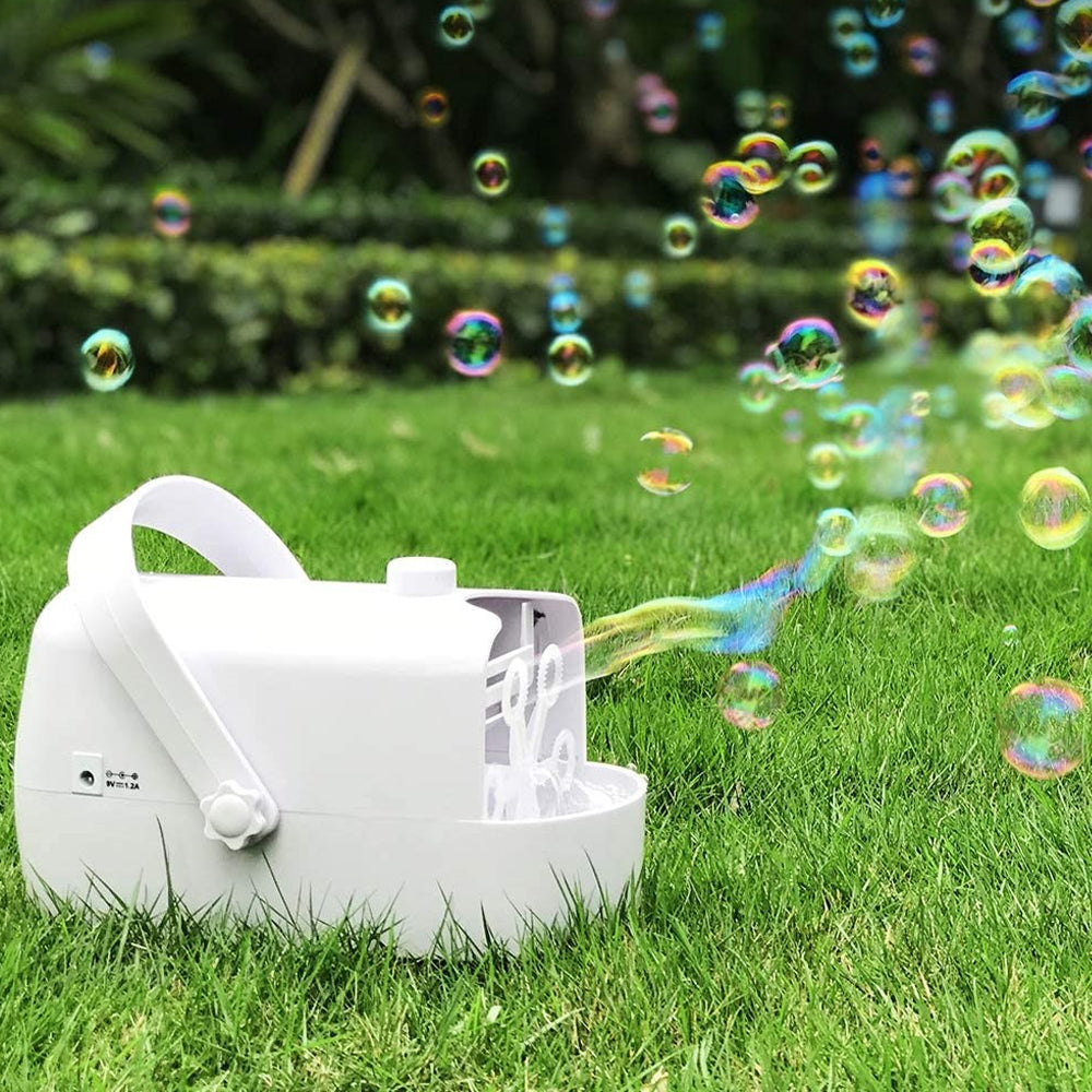 Electric Automatic Bubble Machine Bubble Blower Bubble Maker Party Stage Supplies
