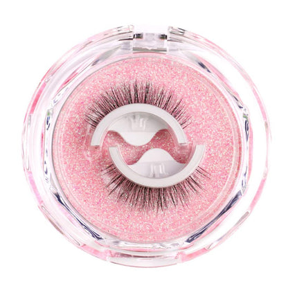 3 Pairs of  Eyelashes Self-Adhesive Multiple Reversible Glue-Free Reusable Fake Eyelashes