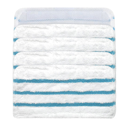 5Pcs Replacement Mop Pads Washable Microfiber Mop Pads for Black Decker/Beldray Steam Mops