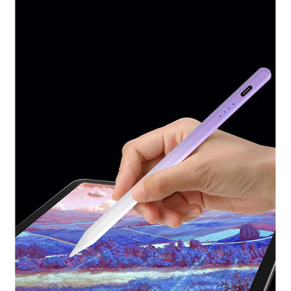 Stylus Pen for iPad A16 11 10 9 8 7 6 iPad mini 7 6 5 with 2 Tips-Purple