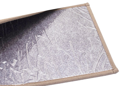 14 Piece Self Adhesive Stair Non-Slip Mat Carpet - Brown
