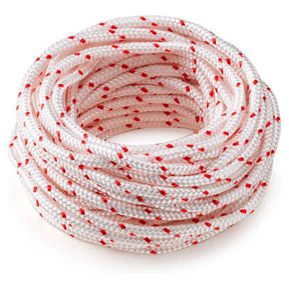 6Pcs Set Starter Rope and Handle Replacement Pull String for Lawn Mowers Chainsaws