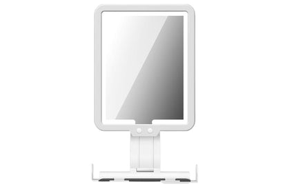 Lighted Shower Mirror Fogless for Shaving 3 Color Modes Dimming Shower Mirror-White