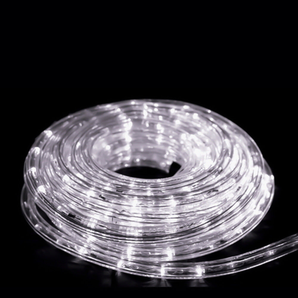 12m Solar Rope Lights with 8 Modes for Parties Weddings- White