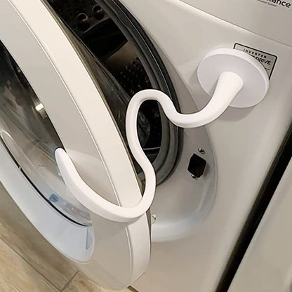Magnetic Flexible Door Prop for Front Load Washer Washing Machine Door Holder White